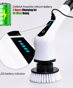 عرض طقم فرشه التنظيف الدواره مع قطعه اسبراي التنظيف الجبار Multipurpose Bubble Cleaner مع المكنسة القابلة لأعادة الشحن 3 في 1