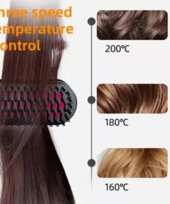 • Wireless hair straighter