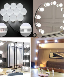 شريط لمبات المرايا LED