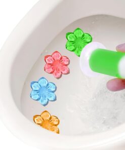 عرض قطعتين منظف و معقم شكل ورده