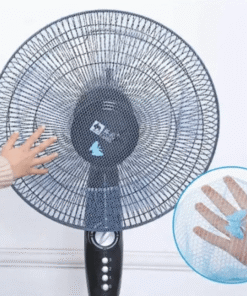 عرض غالق الابواب الشهير مع عرض قطعتين كافر للمروحة (اسود,بيج)