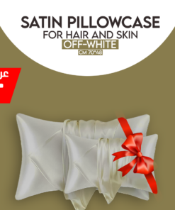 • عرض قطعتين Satin Pillowcase for Hair and Skin, 48*70 cm,
