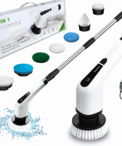 عرض طقم فرشه التنظيف الدواره مع قطعه اسبراي التنظيف الجبار Multipurpose Bubble Cleaner مع المكنسة القابلة لأعادة الشحن 3 في 1