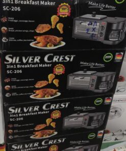 محضر الافطار 3 في 1 Silver Crest