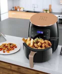 قلاية هوائية 6 Silver Crest Liter Black