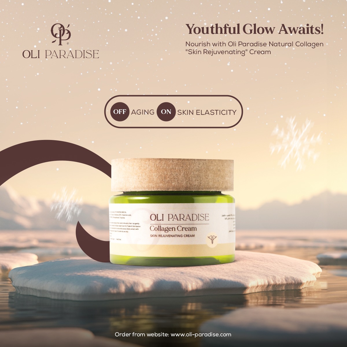 OLI PARADISE COLLAGEN CREAM 20ML for skin