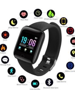 Smart Bracelet LH719 أسود