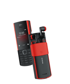 Nokia 5710 with inbuilt Wireless Earbuds