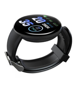 ساعه رابر تاتش اسود + D18 Smart Watch