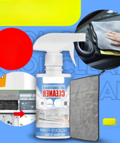 • عرض Cool Clean منظف تكييف السيارة و المنزل + فوطه مايكروفايبر للمنزل و السيارة
