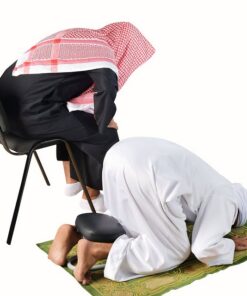 عرض مصلية مبطنة مانعة للانزلاق كبيرة+كرسى الصلاة