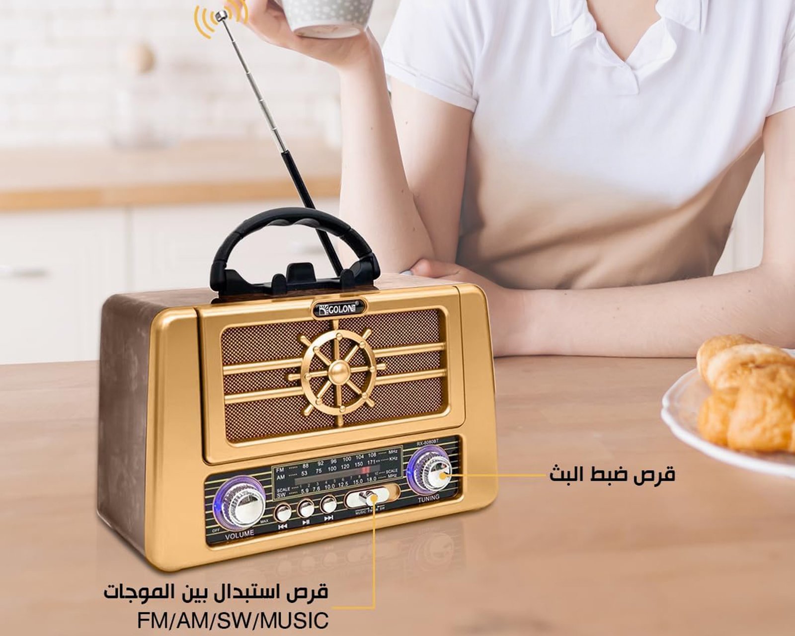 ” راديو جولون RX-808″