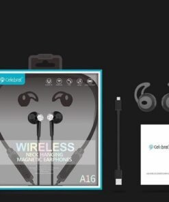 Celebrat Magnetic Wireless Headset Bluetooth Neckband