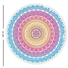 Beach Mat Mandela Design