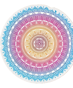 Beach Mat Mandela Design