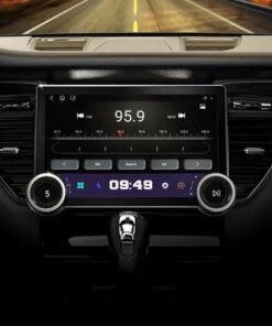 شاشة مشغل سيارة أندرويد 10.1 بوصة 4K بدقة 4/64GB يدعم CarPlay