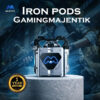 " سماعة جيمنج ايرون - Iron pods"