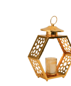فانوس سداسى – ذهبى