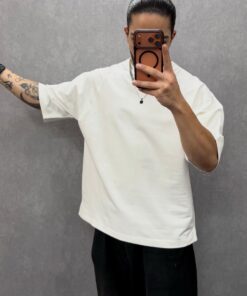 XL تيشرت ابيض سمر ميلتون