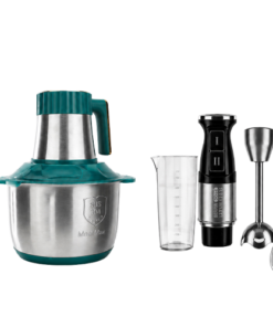 عرض كبه BRAUN 8500 وات 6 لتر مع هاند بلندر BRAUN 3 في 1 استاليس 2700 وات مع ضمان عام