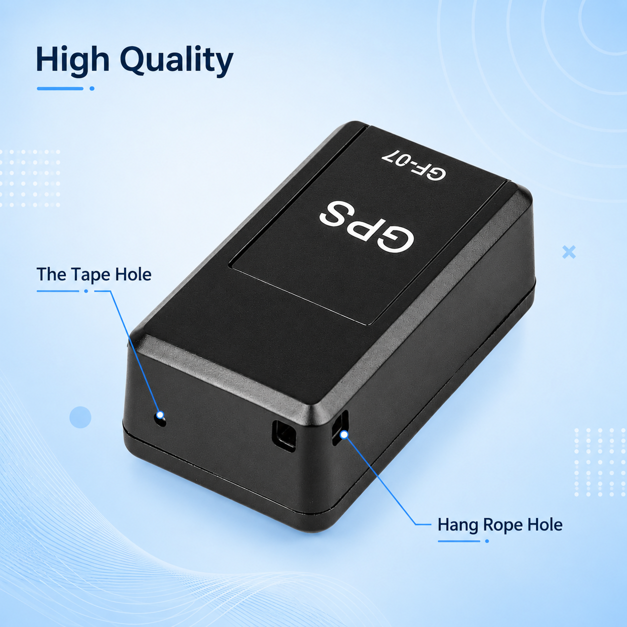 عرض Mini GPS Tracker + طقم صداد الابواب – رمادى