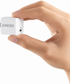 عرض Anker Power Port Nano-20W + كابل شاحن USB متعدد 15 سم، شحن سريع 3 في 1 (Lightning, Type-C & Micro USB)