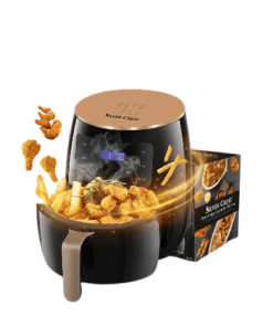 قلاية هوائية 6 Silver Crest Liter Black