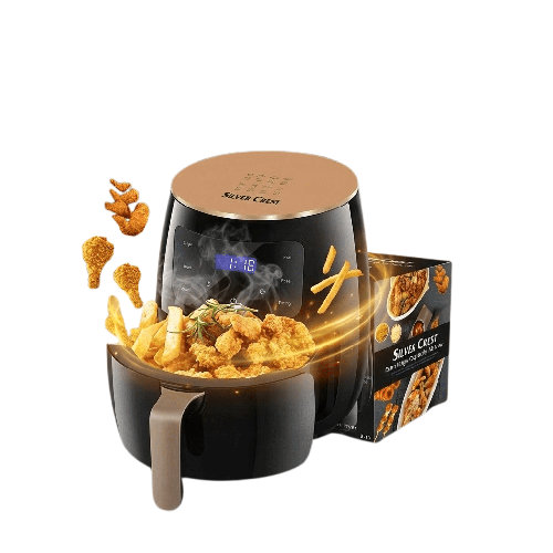قلاية هوائية 6 Silver Crest Liter Black