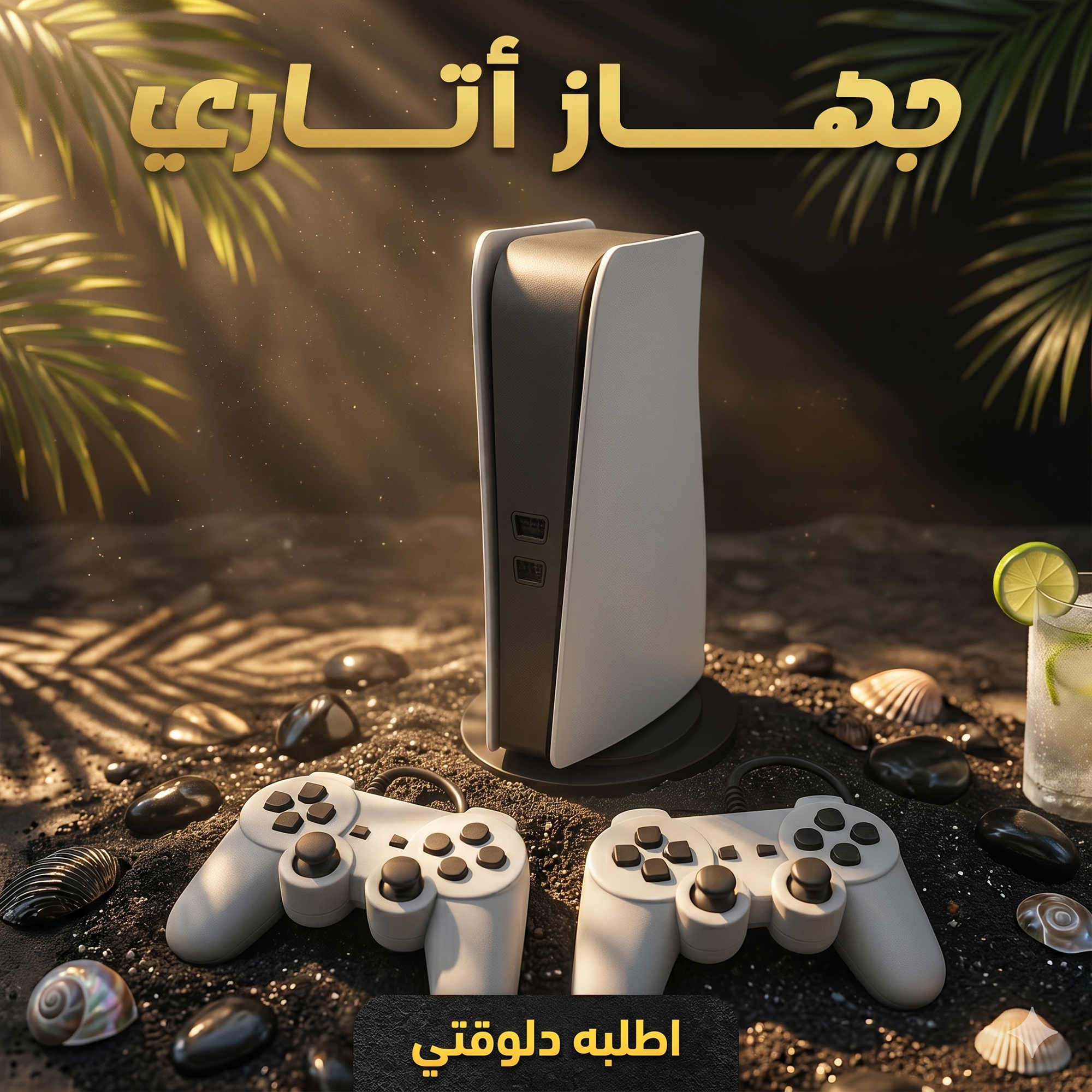 ” جهاز اتاري بشكل بلايستيشن فايف”