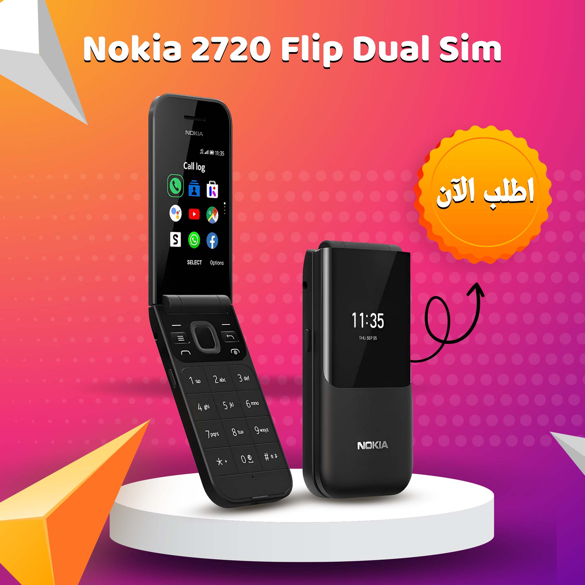 Nokia 2720 Flip Dual Sim