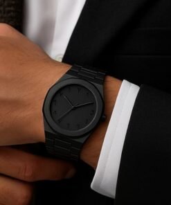 ساعة يد رجالية All Black