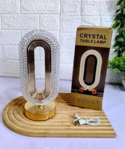 أباجورة كريستال بيضاوية مودرن (Crystal Table Lamp