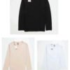 Zara shirt for men NP04 كم باندل 3 قطع (مخزن 23)