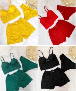 women lace pajama set ( مخزن 307 )