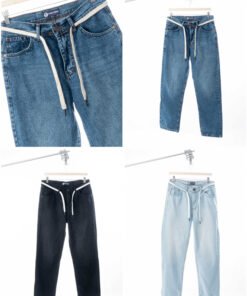 Wide Leg Jeans Ve31 ( مخزن 122 )
