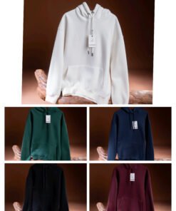Hoodie CO4 ساده قطن (مخزن303)