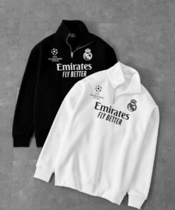 quarter zipper Real Madrid (مخزن Y7)