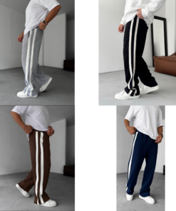 track sweatpants wide le (مخزن R201)