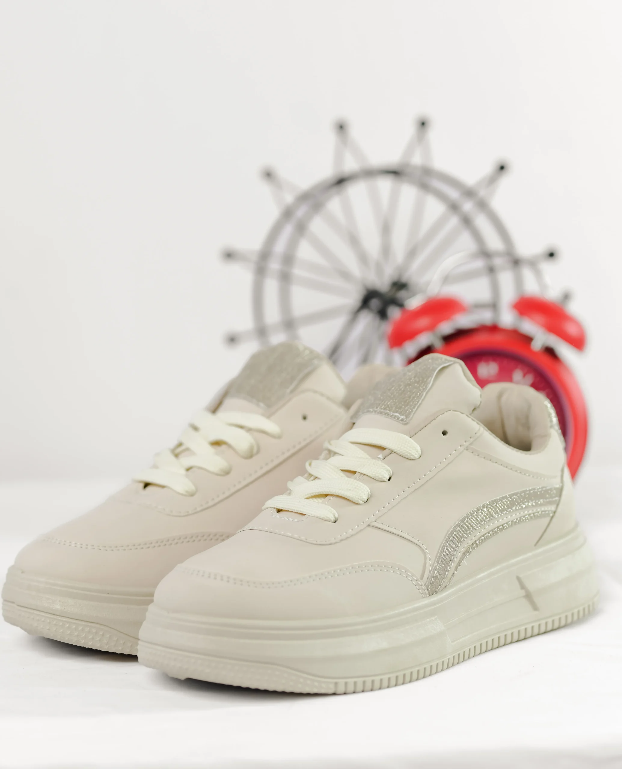 Glitter Accent Sneaker - صورة 1