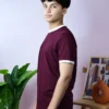 Burgundy Ringer Basic - صورة 1
