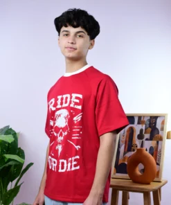 Ride Or Die Biker Tshirt