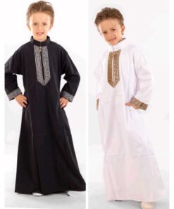 عبايه اطفالي ب ياقه ( مخزنC14 )