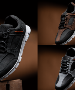 Classic Black Sneaker كود z17 (مخزن zd)