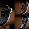 Classic Black Sneaker كود z17 (مخزن zd)